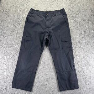 Horace Small The Force Pant Men 36x28 Black Cotton Cargo Straight Police Uniform